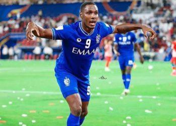 PICTURES: Ex-Manchester United star Ighalo celebrates SPL triumph