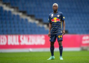 Samson Tijani features for Red Bull Salzburg in impressive win
