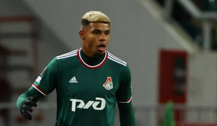 Tino Anjorin at Lokomotiv Moscow, 2021
