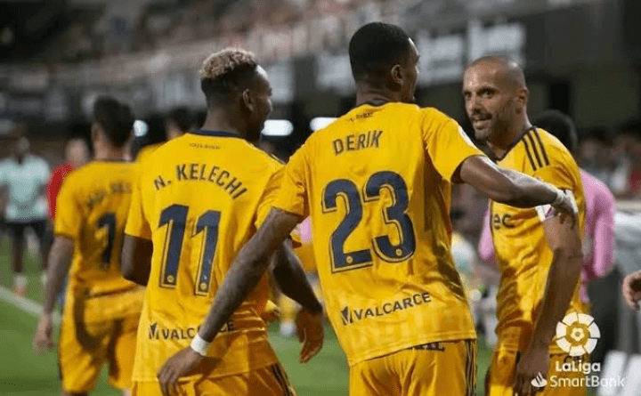 Super Eagles star scores first goal in one-and-a-half years in Spain