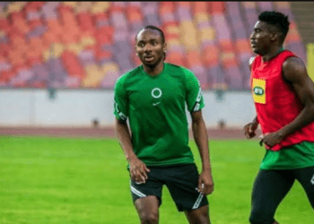 AFCON 2021: Eguavoen says Nwakali is a fringe player in the Super Eagles squad