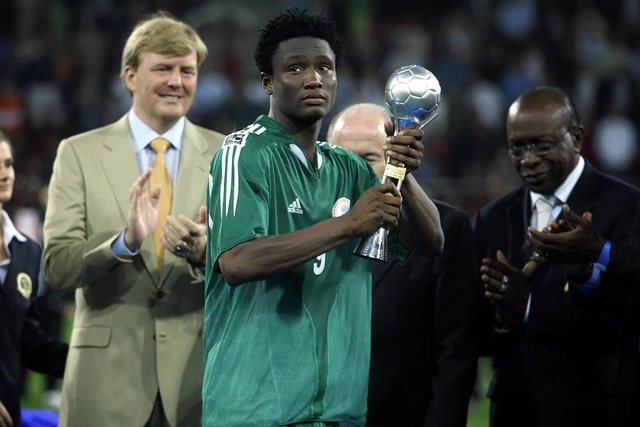 Mikel Obi at the 2005 Under-20 World Cup