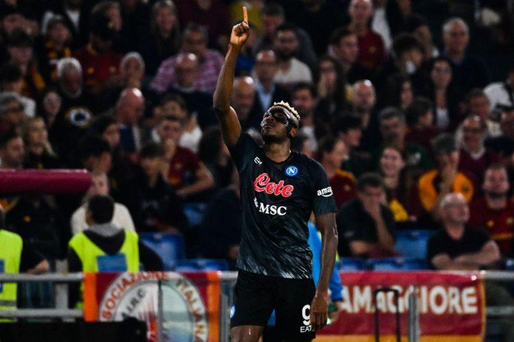 New level unlocked! Record-breaking Osimhen powers Napoli to hard-fought win over Roma