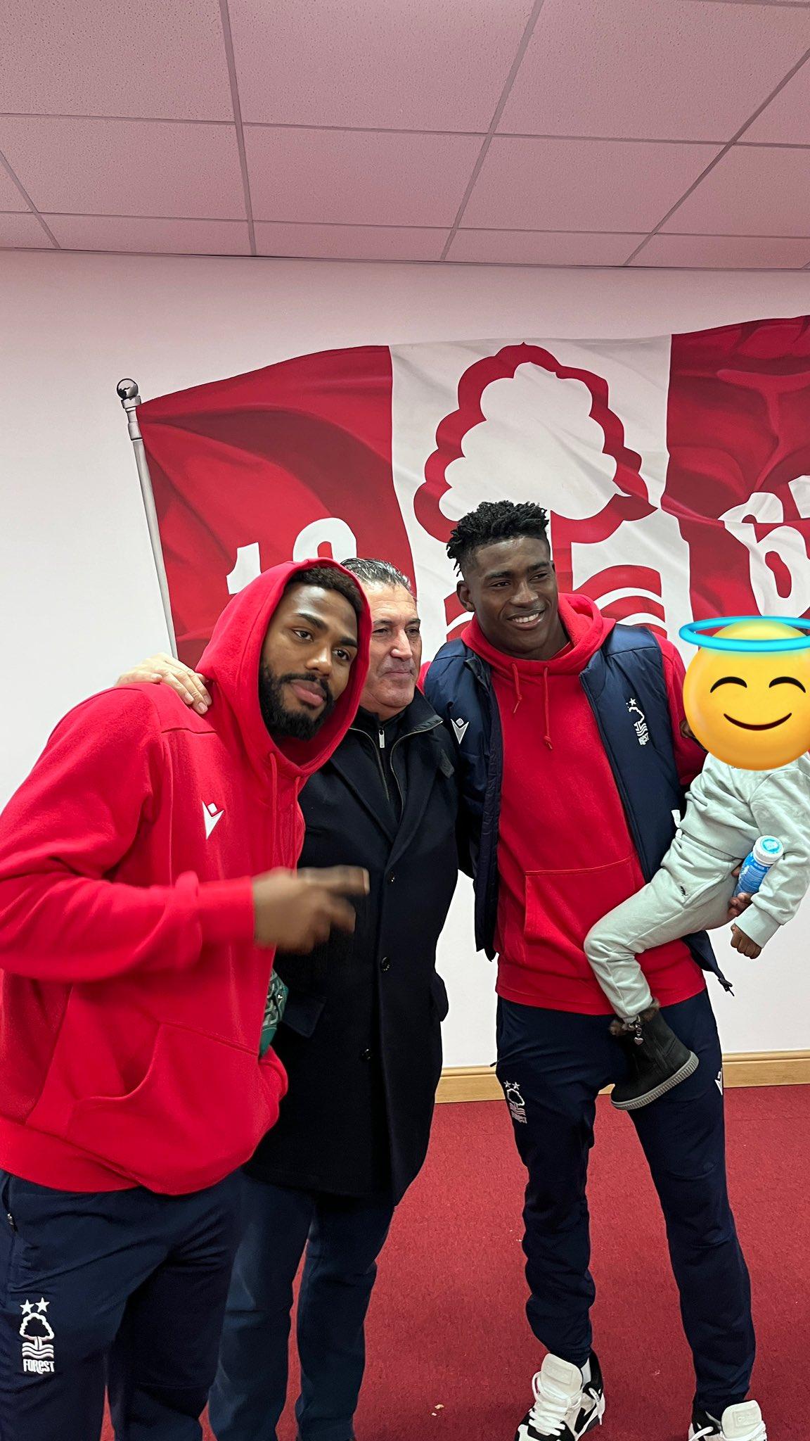 Jose Peseiro, Emmanuel Dennis, and Taiwo Awoniyi