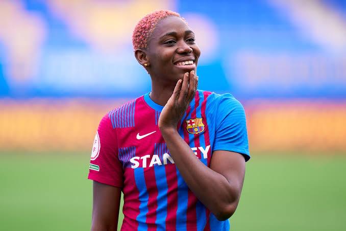 The banter continues! Asisat Oshoala turns up the heat on Chelsea after a major defeat