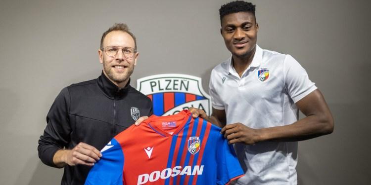 “I want to play in the Champions League”- Plzen’s Nigerian forward reveals targets