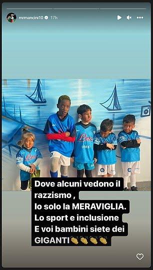 Napoli face-painting kids