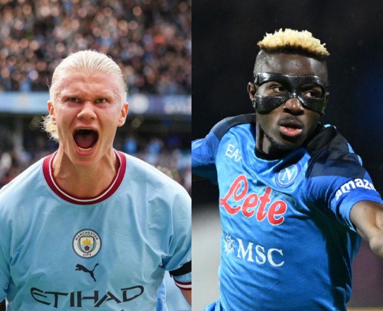 “I can score four in a game” – Osimhen on Haaland comparison