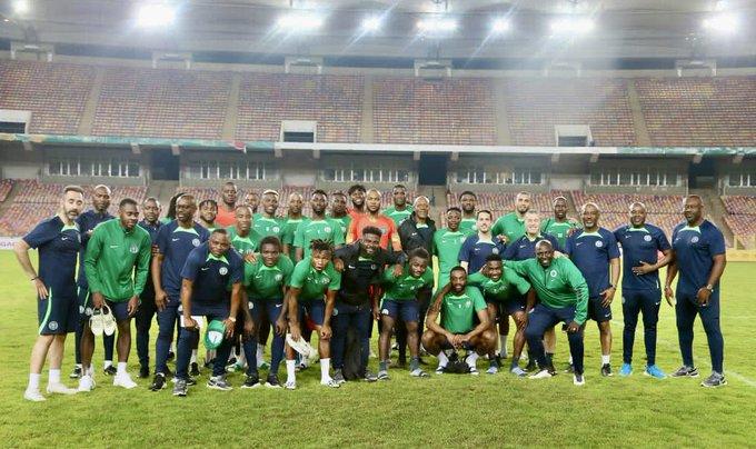 WATCH: Super Eagles depart Abuja for Guinea-Bissau ahead of Afcon qualifier return leg