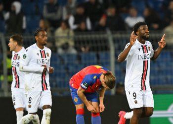 Europa Conference League: Magical Moffi scores twice to help Nice grind out important result at Basel
