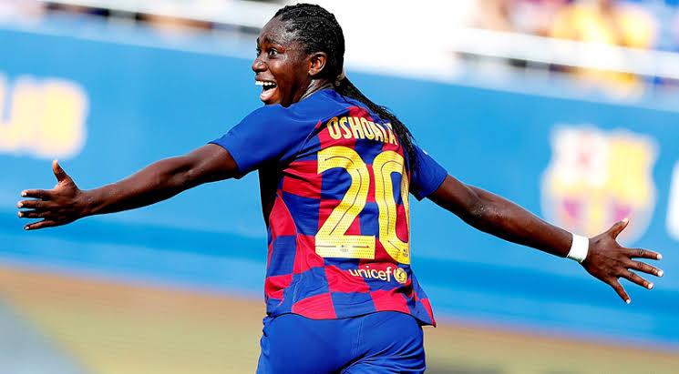 Barcelona striker Asisat Oshoala named ‘one of the best players in the world’