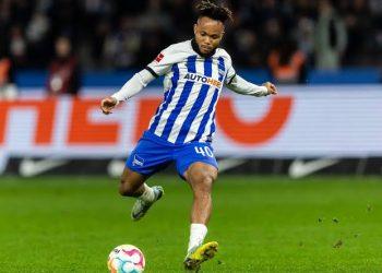 Super Eagles dribble-king returns to training after four months, gives Hertha Berlin Bundesliga boost