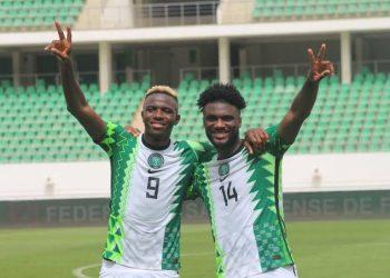 Terem Moffi: Super Eagles star to battle Achraf Hakimi for French award