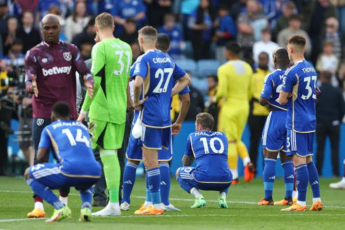 Leicester City relegated