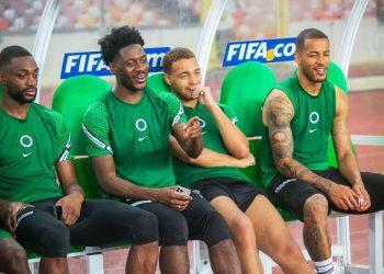 Super Eagles star bid farewell to teammates after Inter Milan clash ahead of possible EPL return
