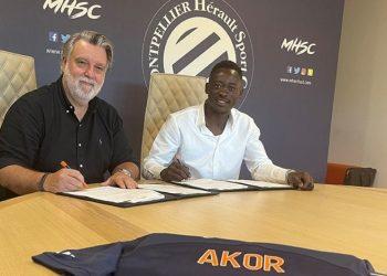 WATCH: Ex-Super Eagles star Utaka joins Montpellier in unveiling latest Nigerian goal machine