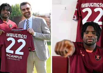 Nigerian prodigy dumps Riga for chance to rub shoulders with PSG’s Mbappe, Nice’s Moffi