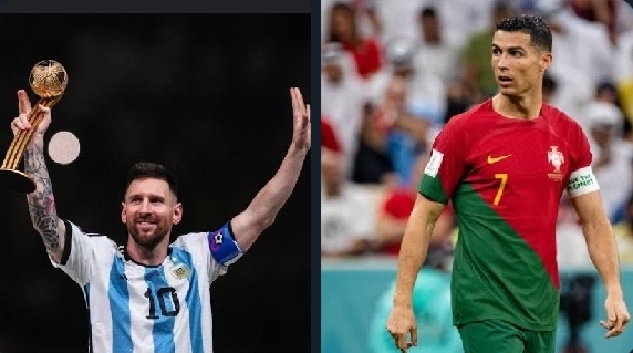 Where do football legends Messi and Ronaldo rank among most popular athletes of all time?