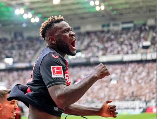 Bundesliga: Boniface sets new record in Leverkusen’s dominant display against Monchengladbach