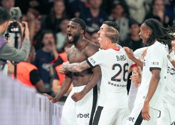 Terem Moffi: Super Eagles star to battle Achraf Hakimi for French award