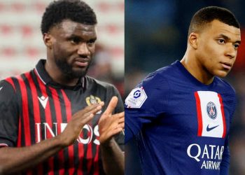 Terem Moffi: Super Eagles star to battle Achraf Hakimi for French award