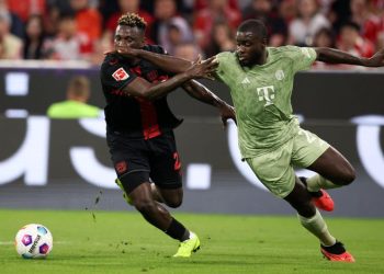 “A great striker” – France and Bayern Munich star hails Victor Boniface after tough Leverkusen draw