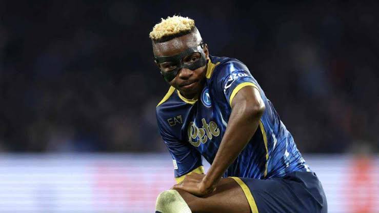 Victor Osimhen: Super Eagles star bags another award after Napoli UCL win at Braga