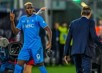 Rudi Garcia defends Super Eagles’ Osimhen despite scuffed chances