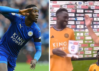 ‘He should have scored more’- Vardy On Iheanacho’s Performance Against West Brom