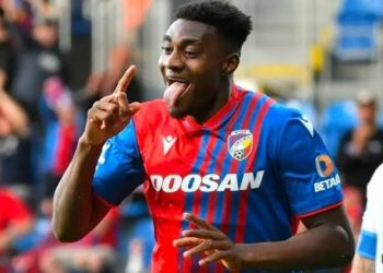 Watch: Osimhen’s goal against Frankfurt earns him Champions League Goal of the Week