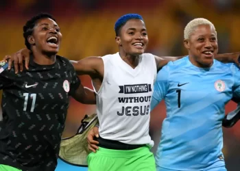 WATCH: Super Falcons and Tenerife star Gift Monday bags brilliant brace to sink Rasheedat Ajibade’s Atletico Madrid