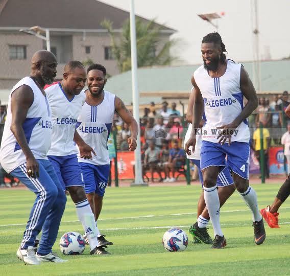 Okocha, Kanu, Amokachi to join former Arsenal, Juventus stars as African legends light up Lusaka