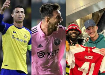 Where do football legends Messi and Ronaldo rank among most popular athletes of all time?