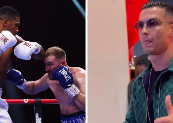 Super Eagles star reacts to Anthony Joshua’s loss against Oleksandr Usyk