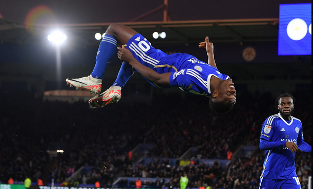 EFL: Iheanacho on the bench as Daka leads Leicester to 3-0 victory over Rotherham United