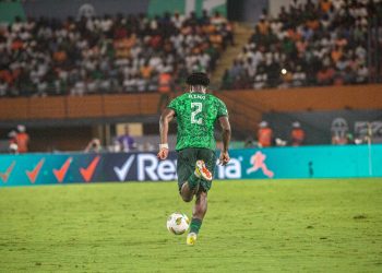 Super Eagles star bid farewell to teammates after Inter Milan clash ahead of possible EPL return