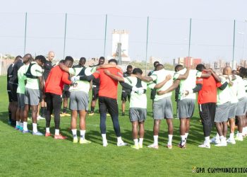 WATCH: Ghana’s Black Stars hold first training session ahead of Super Eagles clash