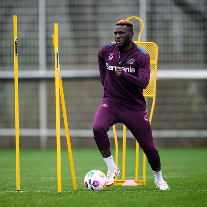 Victor Boniface: Good news as Super Eagles & Bayer Leverkusen star takes crucial step in injury comeback