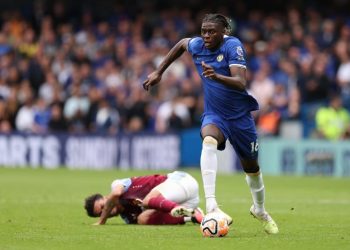 Pictures: Chelsea and France’s Lesley Ugochukwu visits family in Nigeria