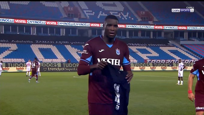 WATCH: Nigeria’s Paul Onuachu nets 18 minute hat-trick in six-goal Trabzonspor thriller with Gaziantep in Turkey