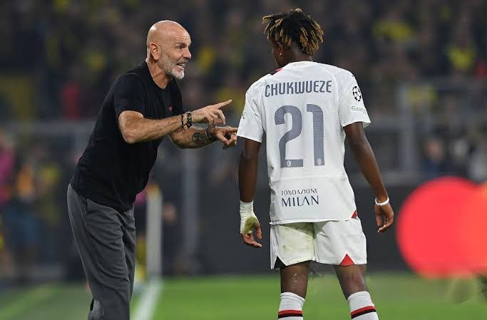 Samuel Chukwueze’s AC Milan coach gets the sack