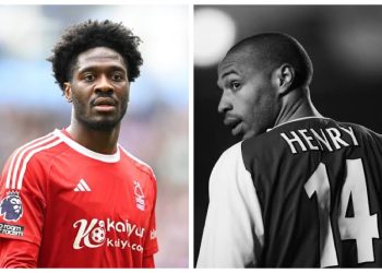 Watch: Ola Aina proves Thierry Henry right, dribbles past Kyle Walker with ease