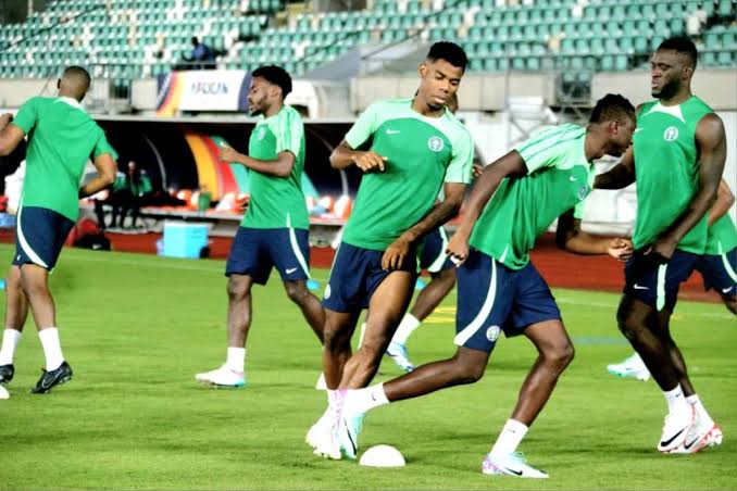 Super Eagles begin training in Uyo as Boniface, Onyedika swell Nigeria camp for South Africa, Benin