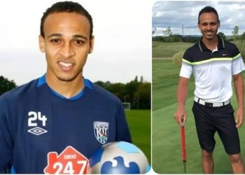 Watch: Ex-Super Eagles striker Osaze Odemwingie graduates from golf school