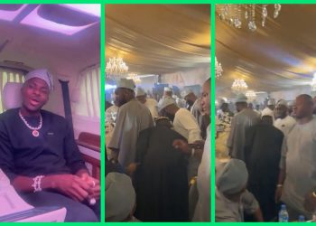 Watch: Victor Osimhen and Jay Jay Okocha shine at Davido and Chioma’s star-studded wedding