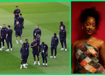 Like Davido at the World Cup, Burna Boy, Tems and Rema take Afrobeats to NBA All-Star Game