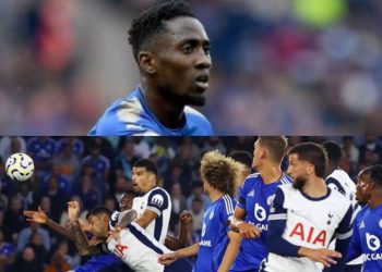 Strong Wilfred Ndidi helps Leicester nick first Premier League points in opener against Tottenham