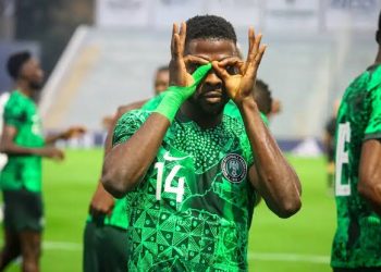 Watch: Super Eagles star Kenneth Omeruo launches lounge in Madrid