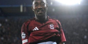 WATCH: Uchenna and Olatunji on target as Sparta Prague’s Nigerian duo shine in win over Malmo