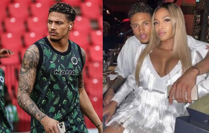 “We are done” – Super Eagles star’s relationship ends as longtime Dutch girlfriend accuses him of disrespect